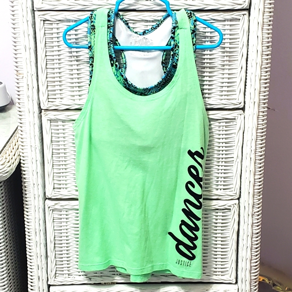 Justice Dancer Tank Top Size 7
